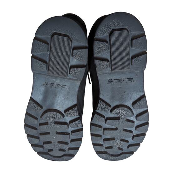 Timberland black boots Nubuck leather Men's size 13.  Great shape! - Picture 4 of 12